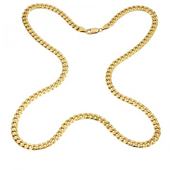 9ct gold 16.2g 21 inch curb Chain